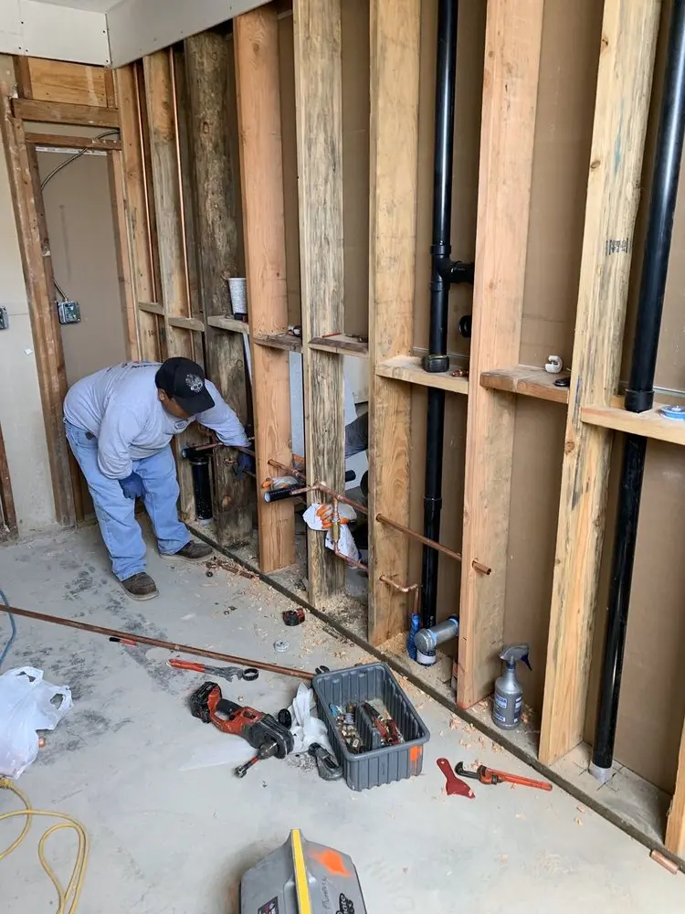 Commercial rough-in plumbing for Gas Line Repair in Savanna West